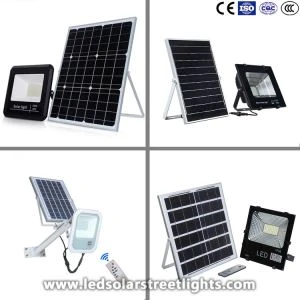 Solcelledrevet LED-flomlys