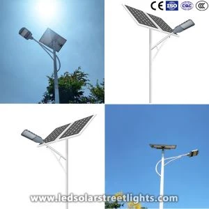Solar gatebelysningssystem